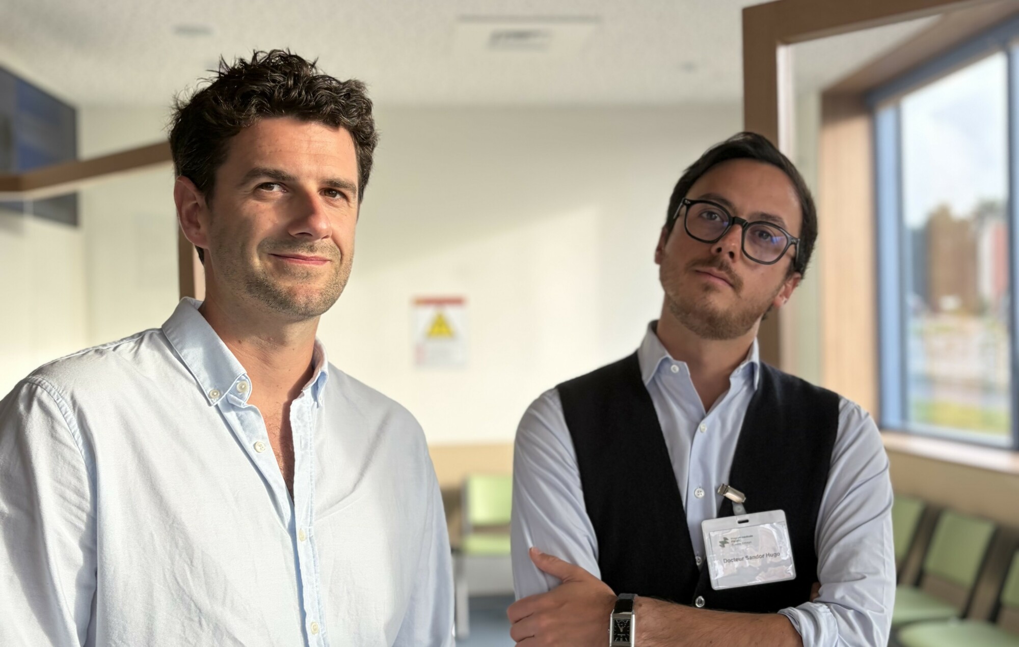 Dr Hugo Sandor et Dr David Monteuuis
