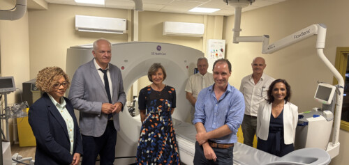Inauguration scanner Saint Gilles les Hauts